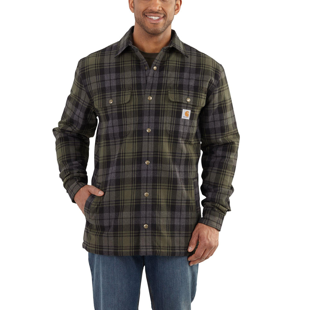 Carhartt Hubbard Sherpa Lined Shirt Jac