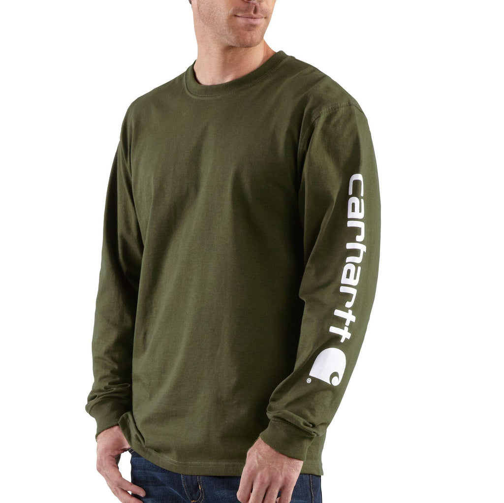 Carhartt Signature Sleeve Logo LS TShrt Org Fit