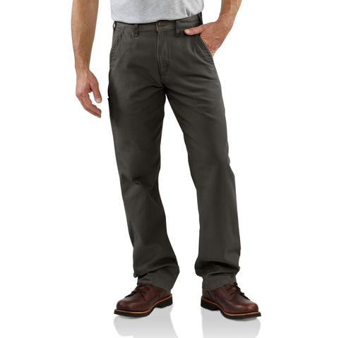 Carhartt Canvas Khaki Relaxed Fit Straight Leg