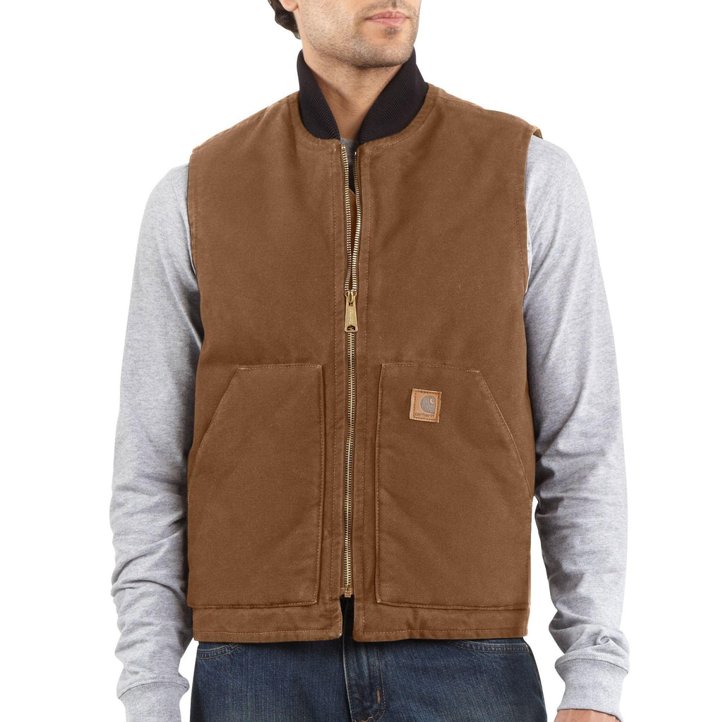 Carhartt Sandstone Vest Arctic Quilt Lined