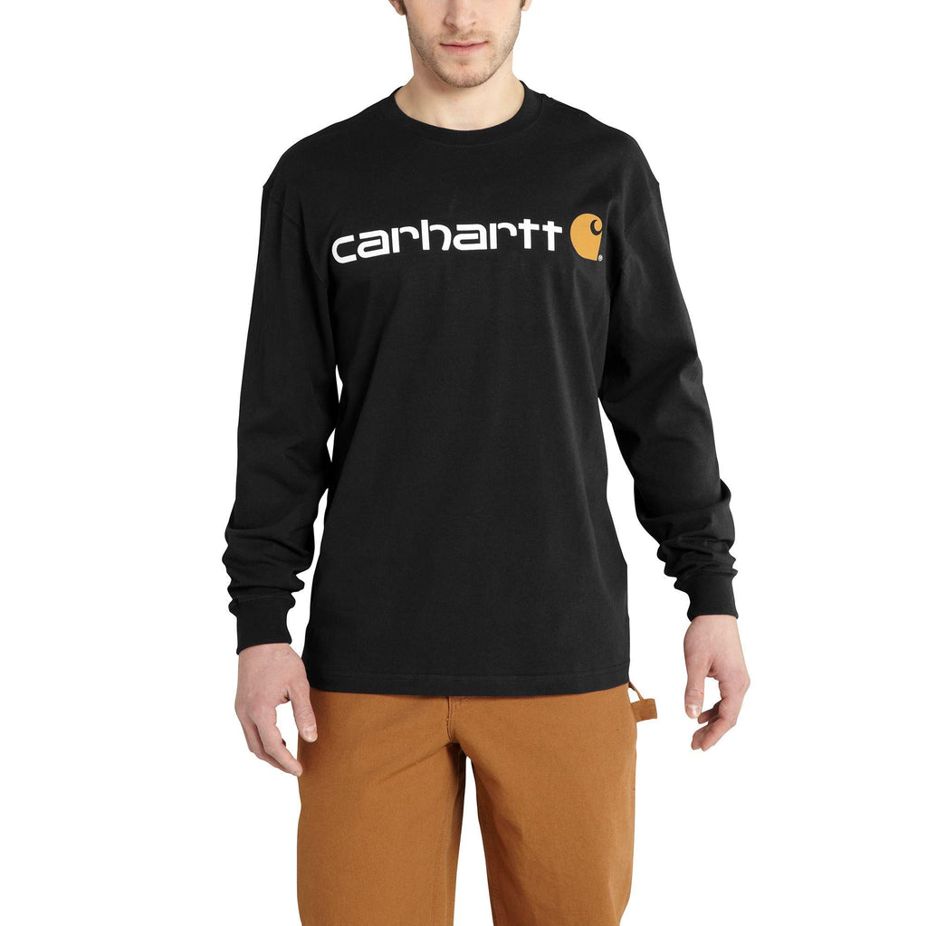 Carhartt Signature Logo MW Jersey LS TShirt Gphc