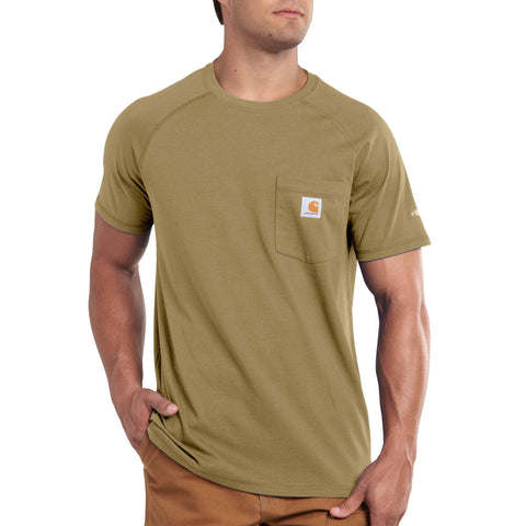 Carhartt Force Cotton Delmont SS T Shirt Rlxd Fit