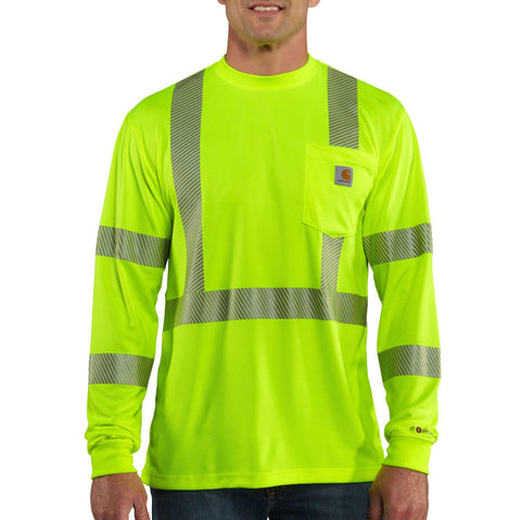 Carhartt HV Force High Visibility LS Class 3 Tee