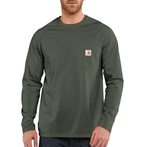 Carhartt Force Cotton Delmont LS T Shirt