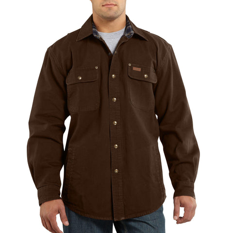 Carhartt Weathered Canvas Shirt Jac Sfnt