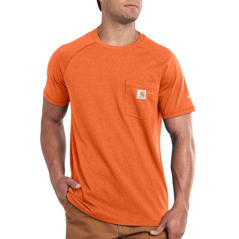 Carhartt Force Cotton Delmont SS T Shirt Rlxd Fit