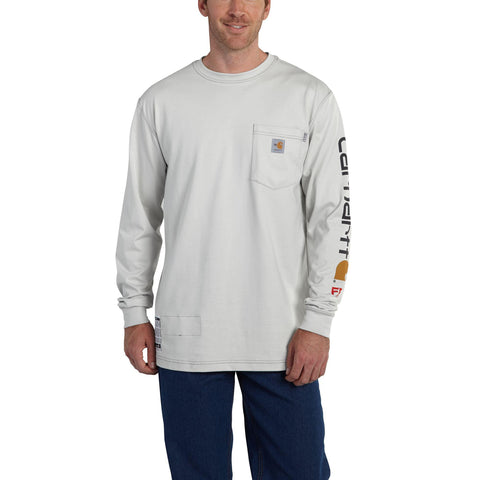 Carhartt FR Force Cotton Graphic LS T-Shirt