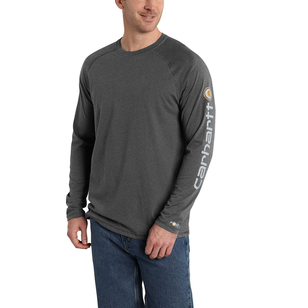 Carhartt Force Cotton Delmont Sleeve Gphc Tshrt