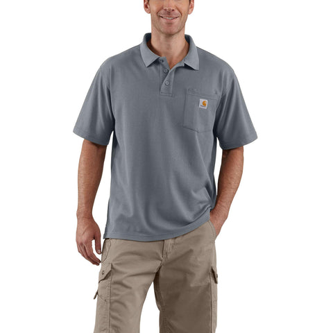 Carhartt Contractors Work Pkt Polo Org Fit