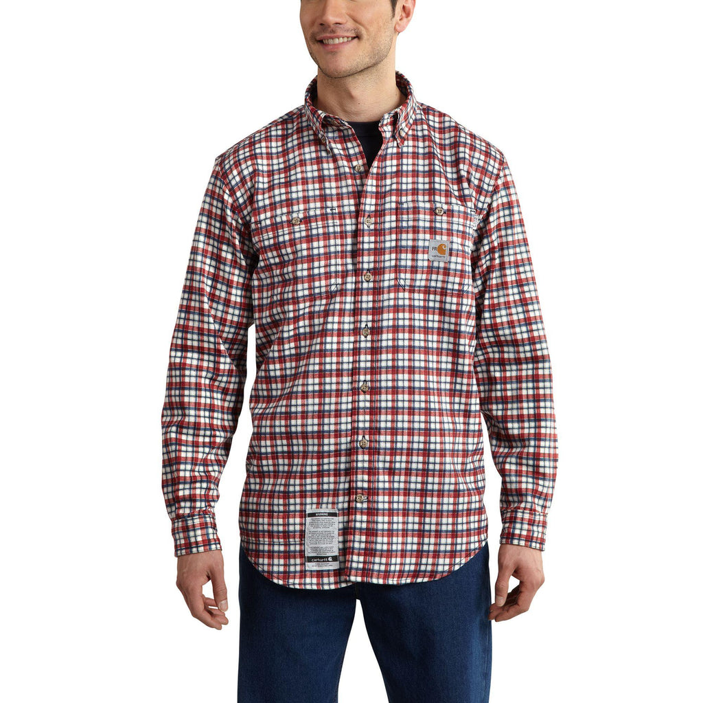 Carhartt FR Classic Plaid LS Woven Shirt