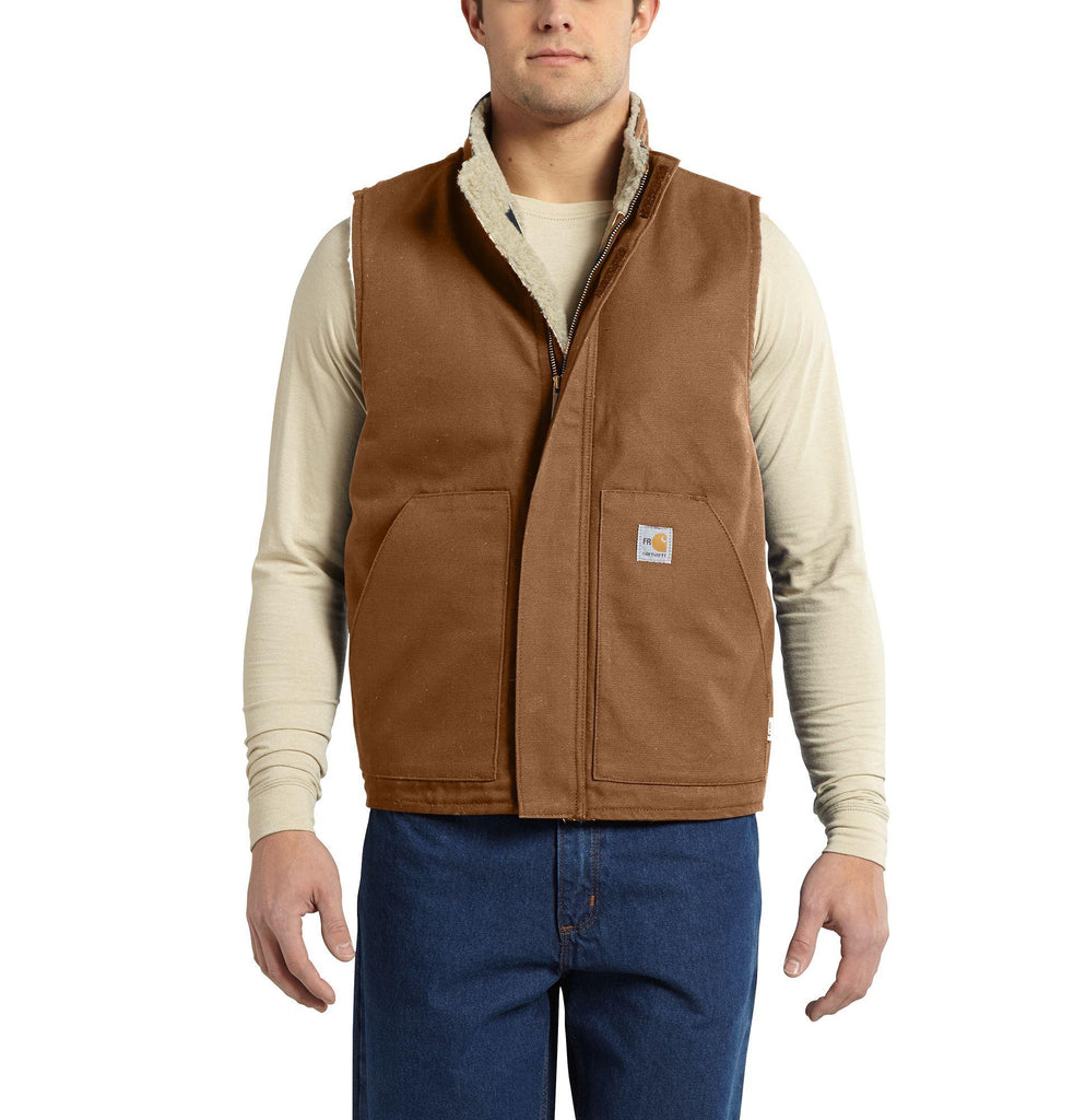 Carhartt FR Mock Neck Sherpa Lined Vest