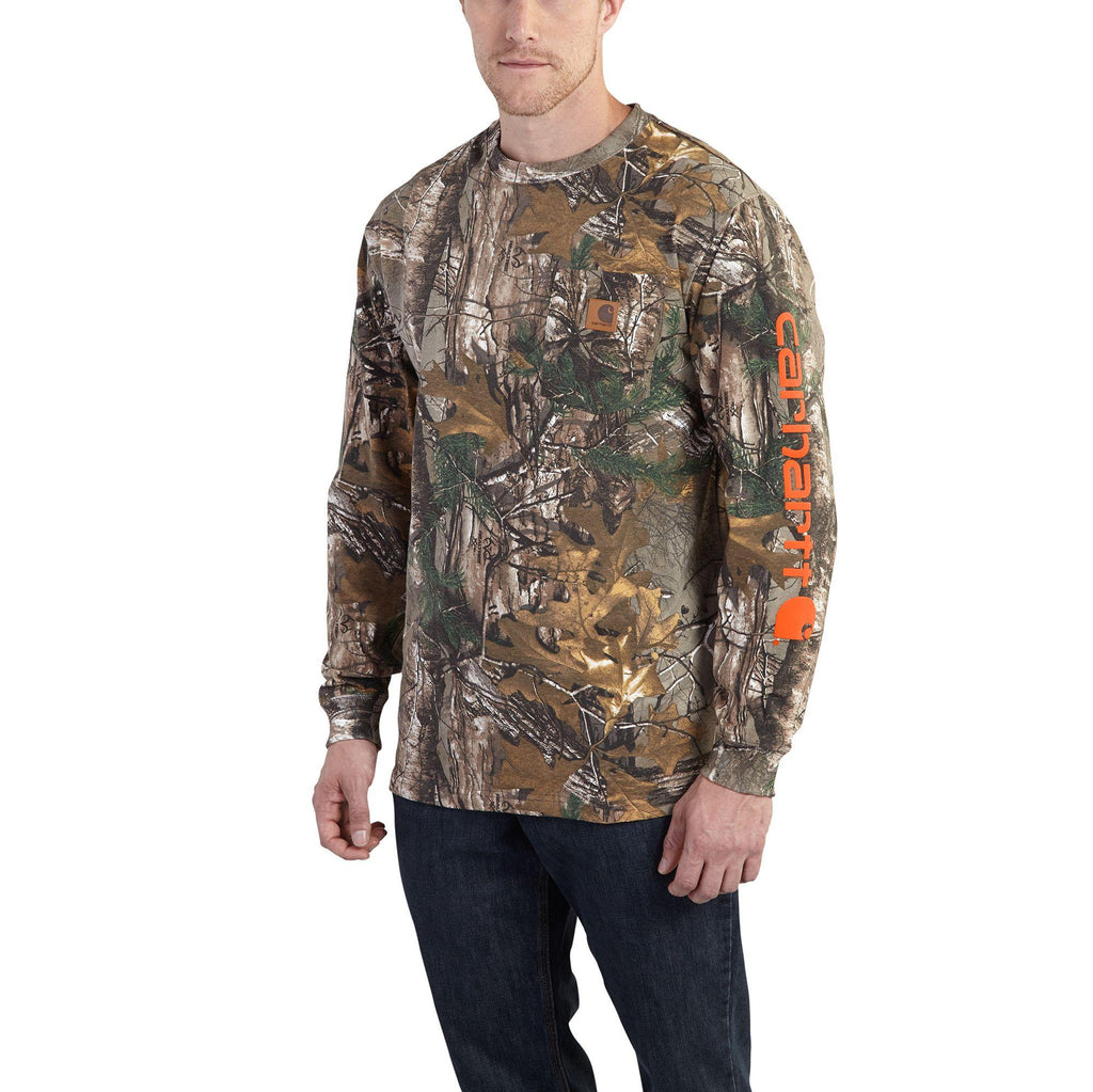 Carhartt Workwear Gphc Camo Sleeve LS TShrt