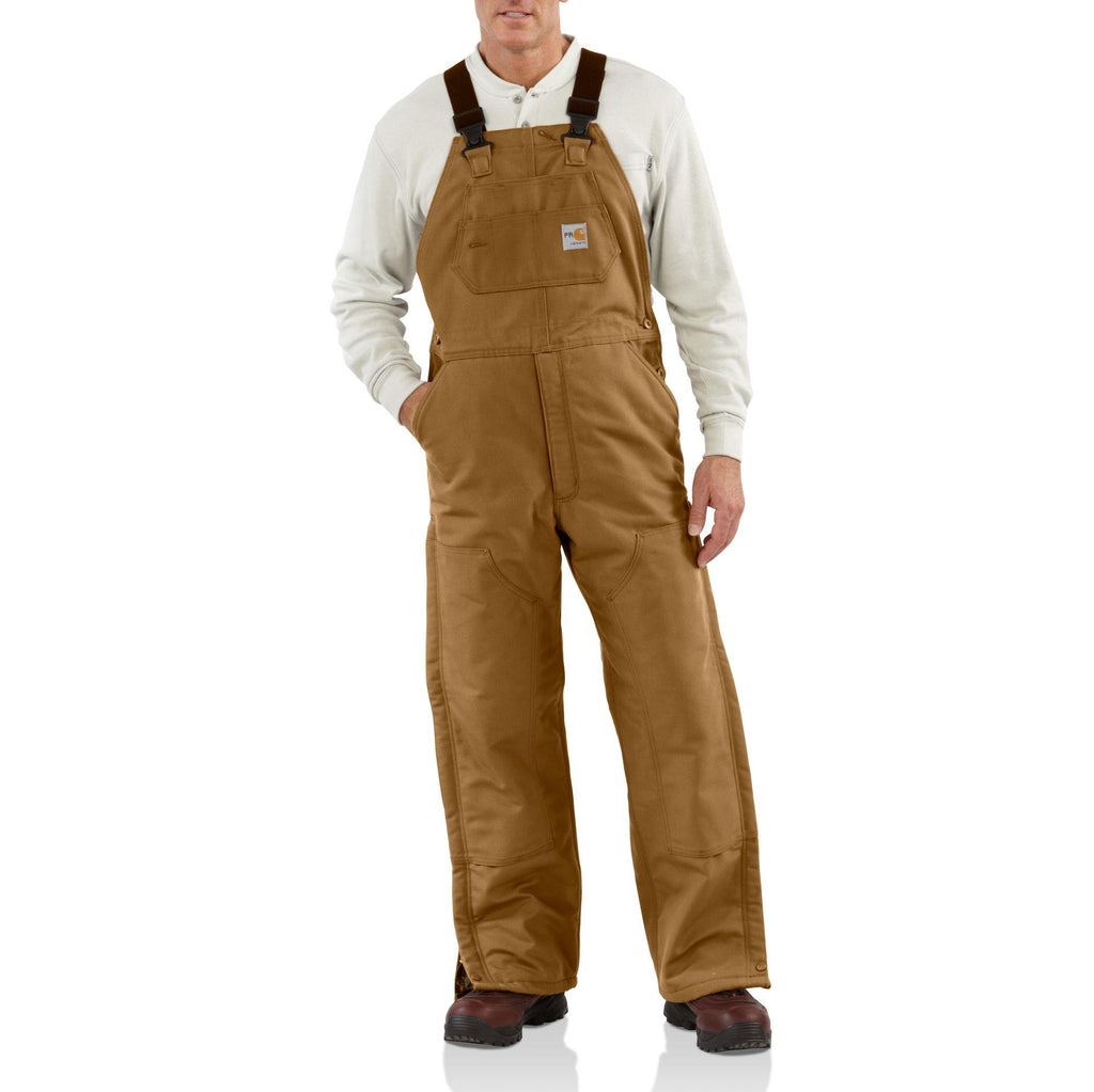 Carhartt FR Duck Bib Lined Overall