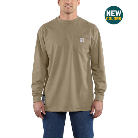 Carhartt FR Force Cotton LS T Shirt