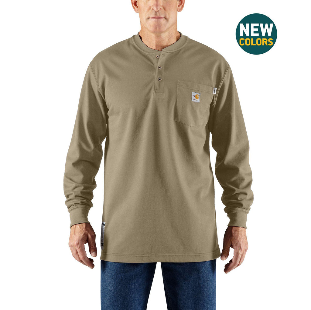 Carhartt FR Force Cotton LS Henley