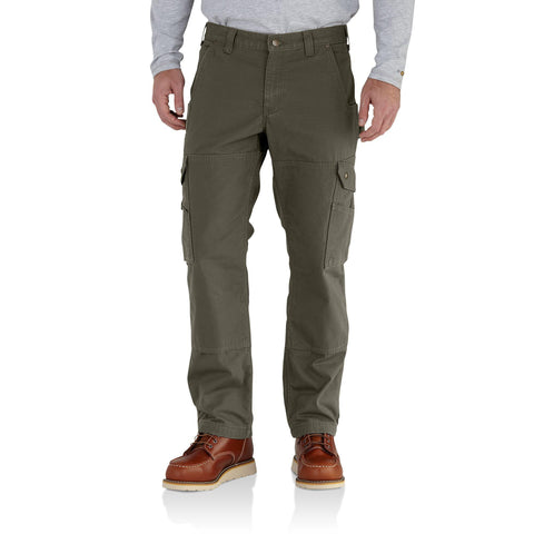 Carhartt Ripstop Cargo Work Pant Flannel Lined