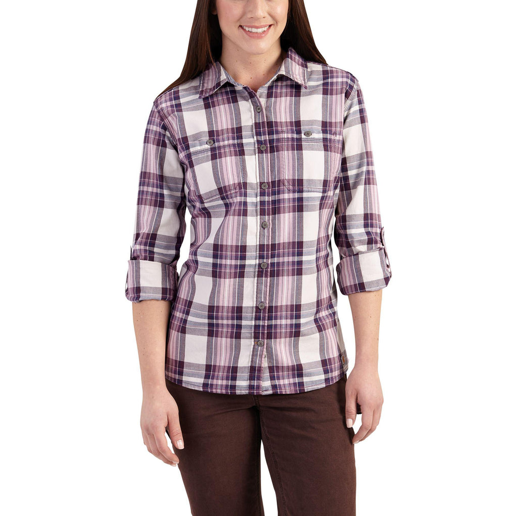 Carhartt Dodson Button Front Plaid Shirt