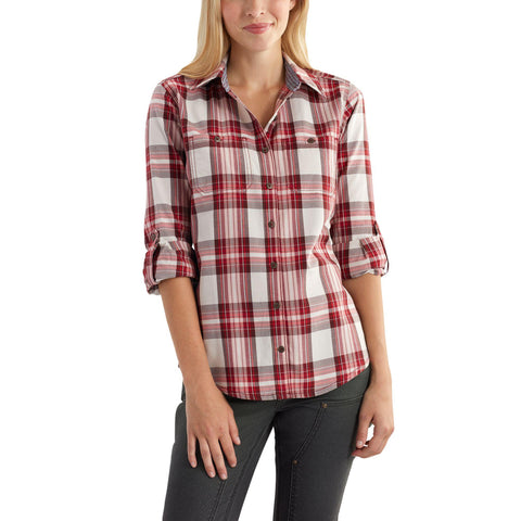 Carhartt Dodson Button Front Plaid Shirt