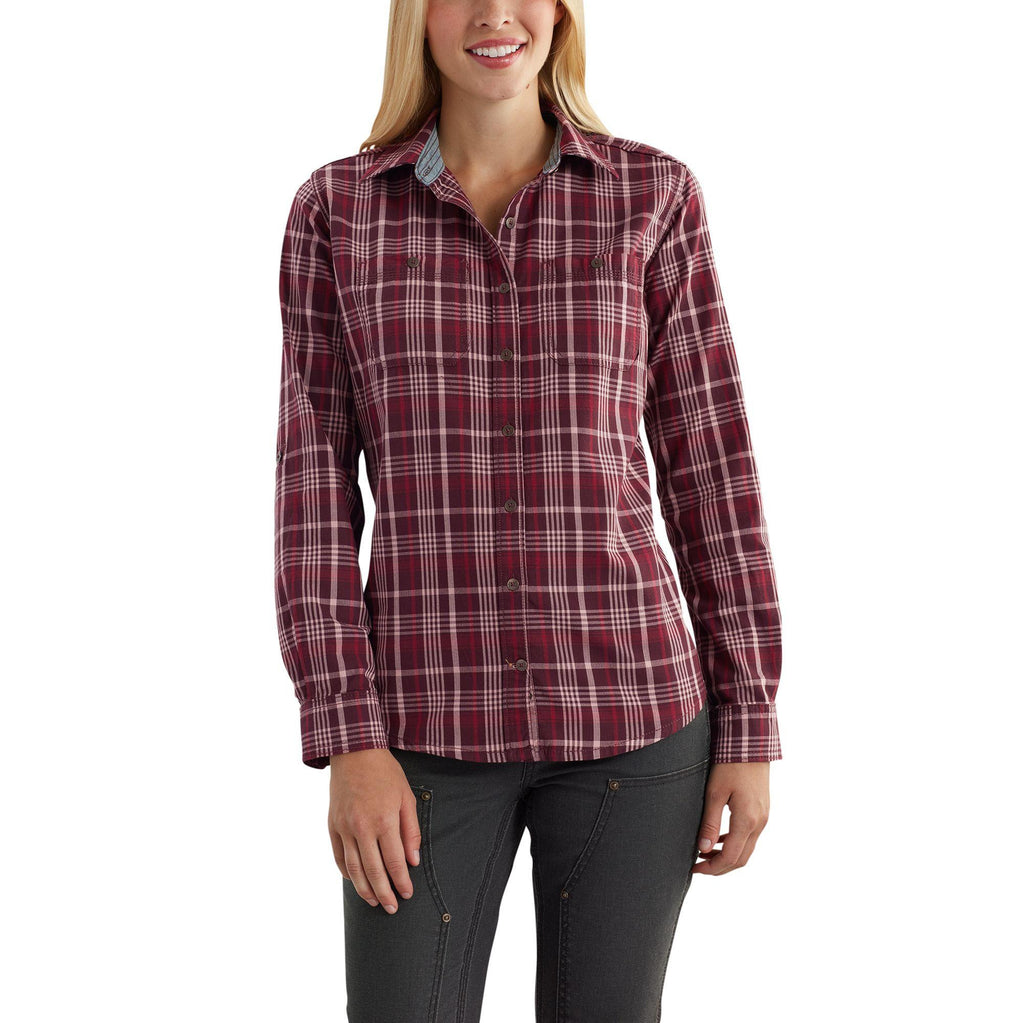 Carhartt Dodson Button Front Plaid Shirt