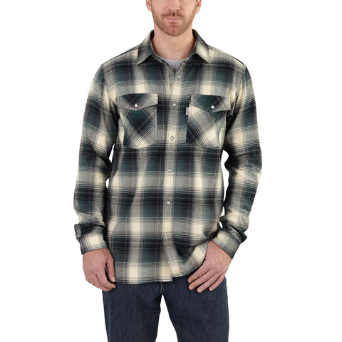 Carhartt Trumbull Snap Front Plaid Shirt