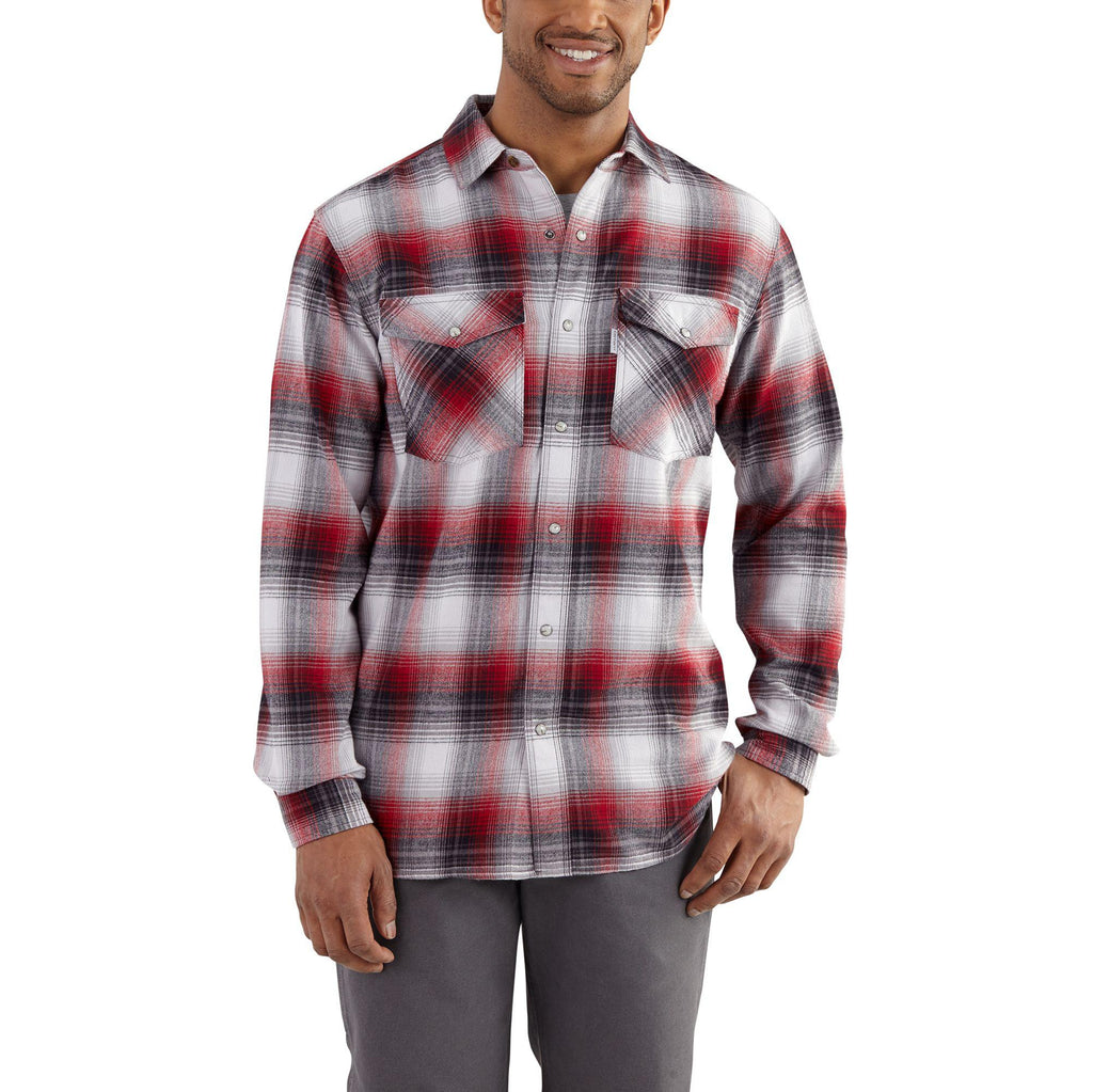 Carhartt Trumbull Snap Front Plaid Shirt