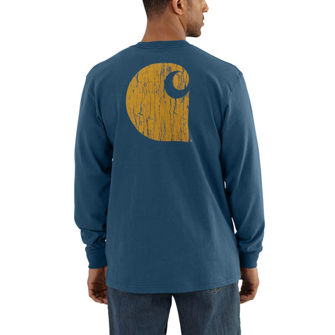 Carhartt Workwear Grphc Branded C LS Pkt Tshrt