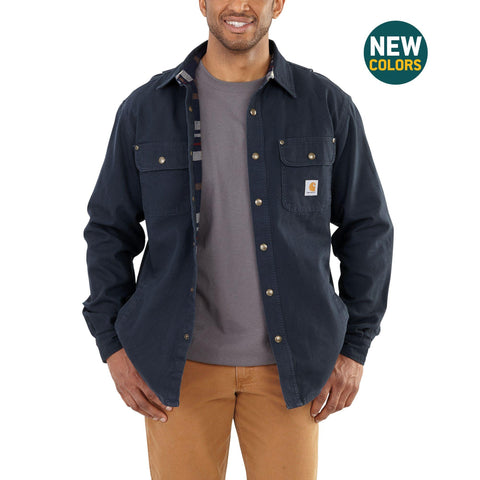 Carhartt Weathered Canvas Shirt Jac Sfnt