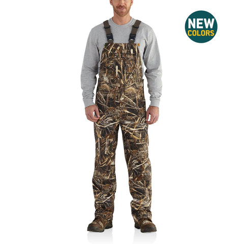 Carhartt Camo Shoreline Bib Overalls