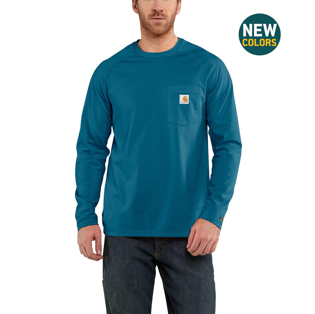 Carhartt Force Cotton Delmont LS T Shirt