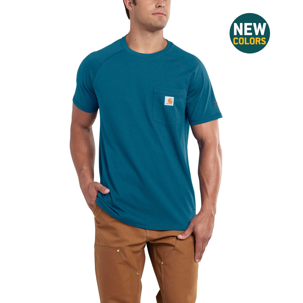 Carhartt Force Cotton Delmont SS T Shirt Rlxd Fit