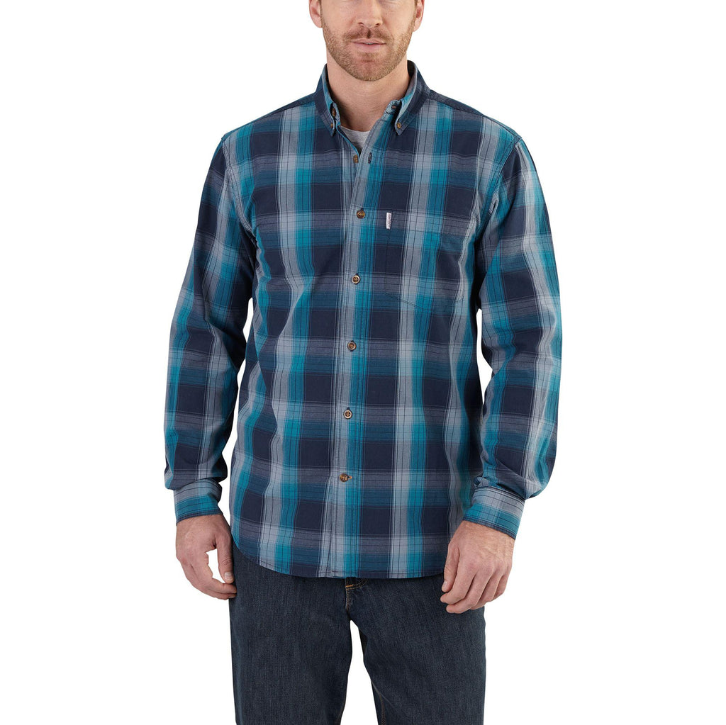 Carhartt Essential Plaid Button Down LS Shirt