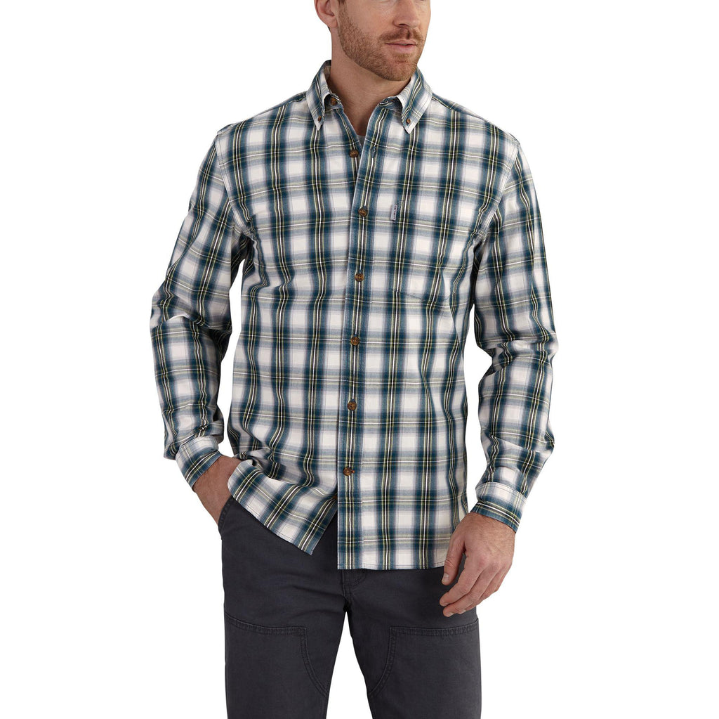 Carhartt Essential Plaid Button Down LS Shirt