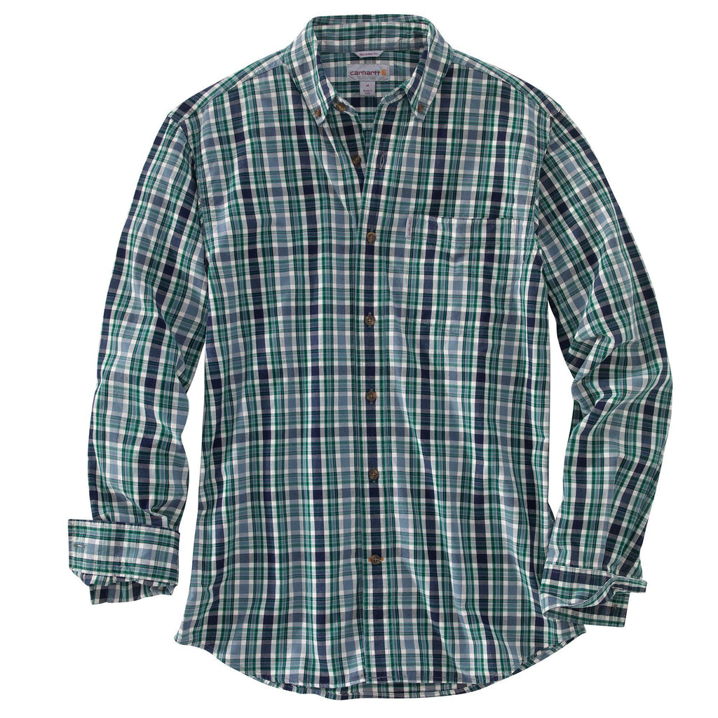 Carhartt Essential Plaid Button Down LS Shirt